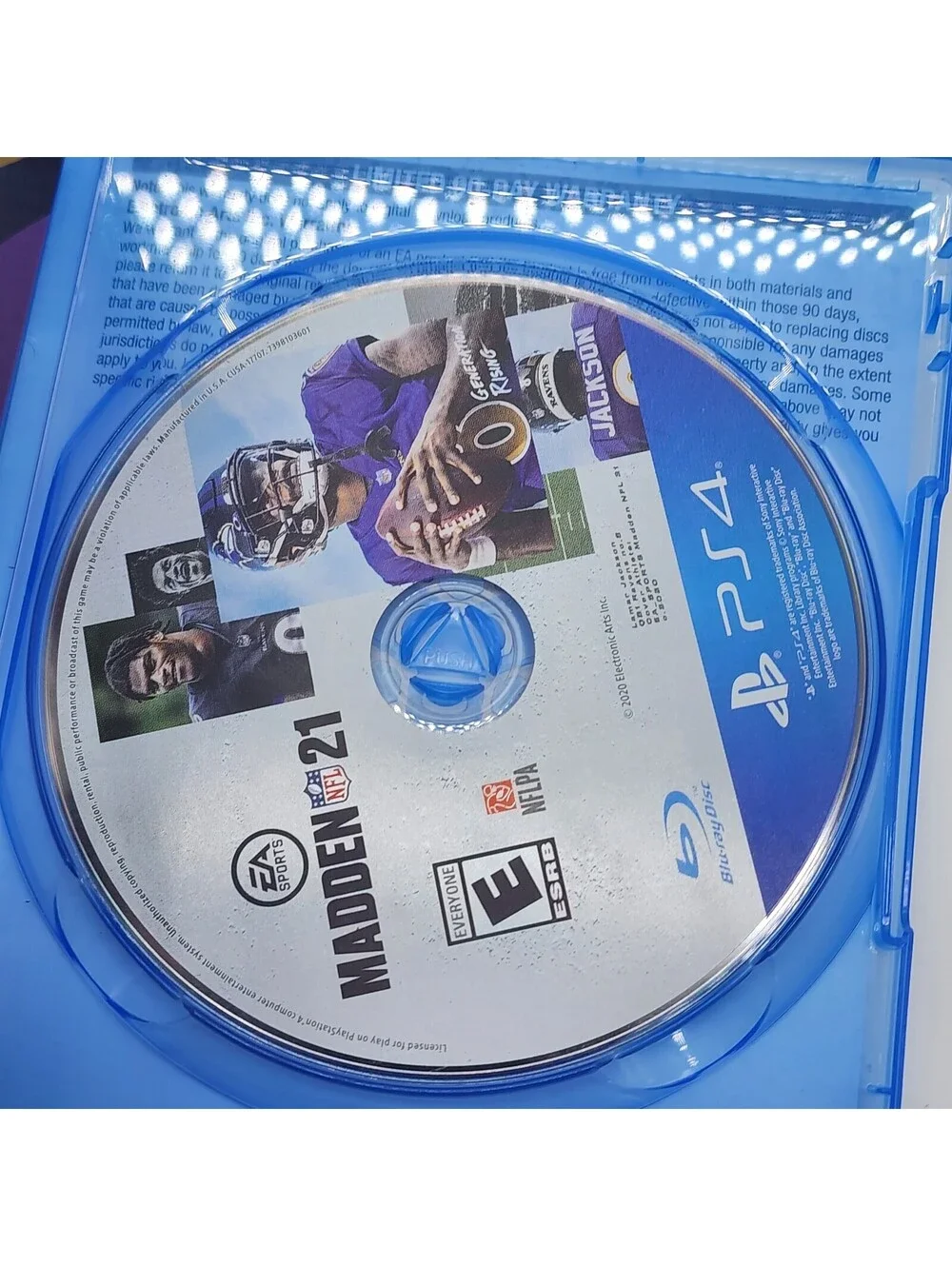 Madden NFL 21 PS4 PlayStation 4 Football Game Lamar Jackson EA Sports